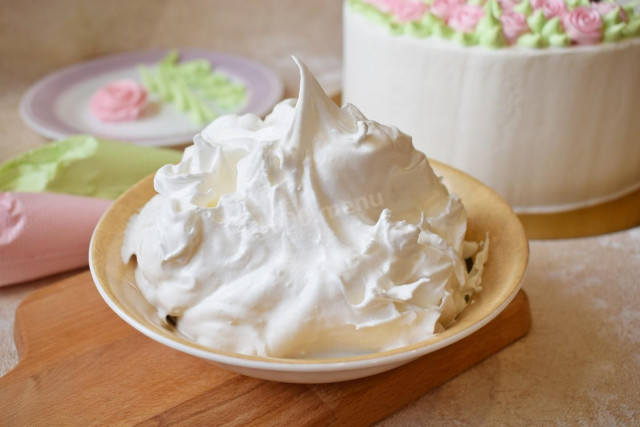 Protein custard cake cream