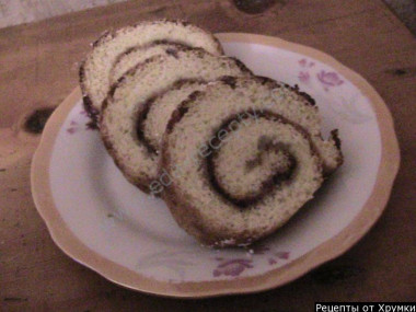 Sweet roll in 10 minutes