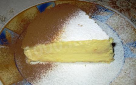 Cheese sponge cake