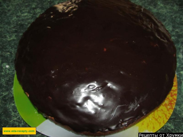 Chocolate sponge cake sponge cake