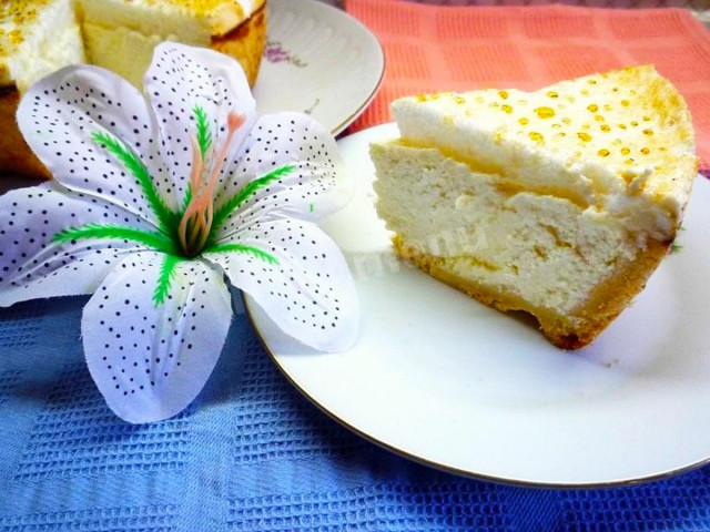 Angel Tears cake with semolina