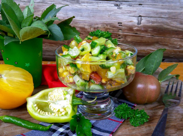 Tabouleh salad with bulgur classic