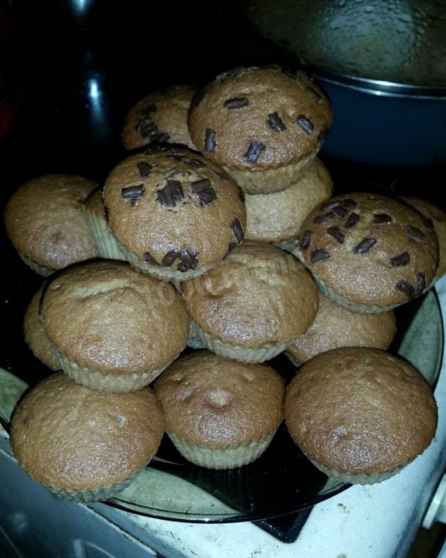 Muffins with baby puree