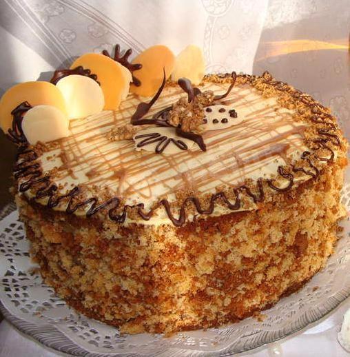 Honey Yoke Cake