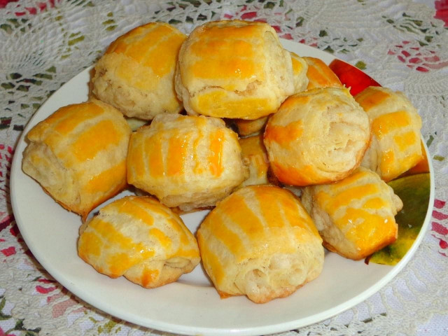 Cookies on kefir and butter Gata Armenian