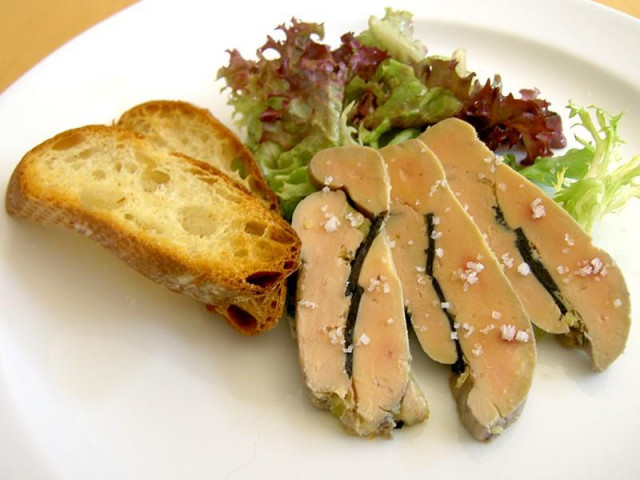 Truffle foie gras