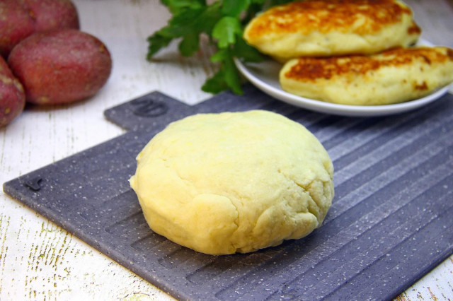 Mashed potato dough for pies