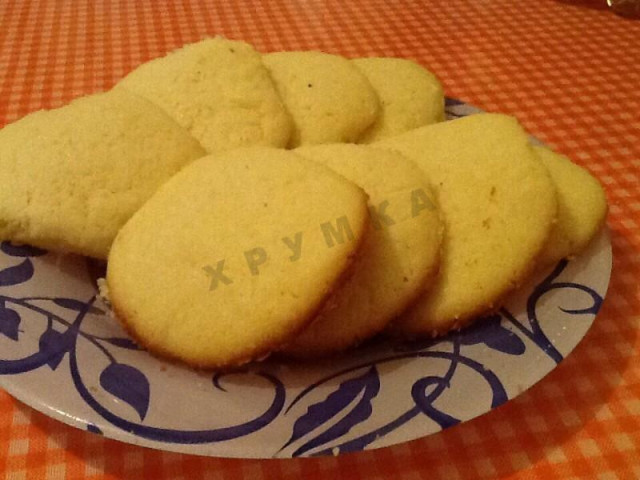 Hasty cookies in butter