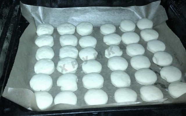 Sweet biscuits on brine