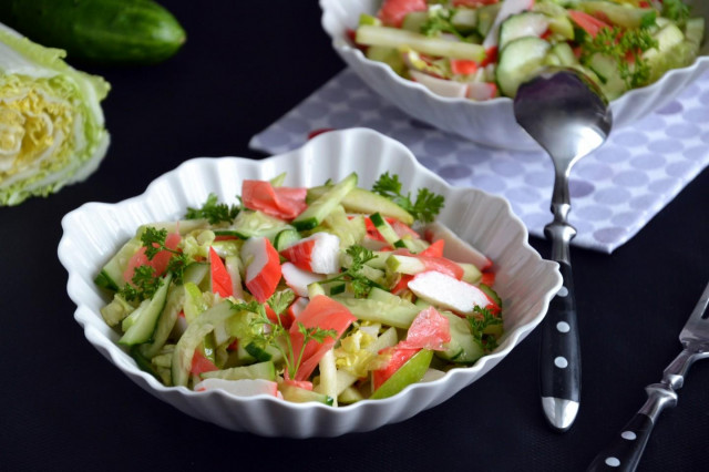 Salad with pickled ginger