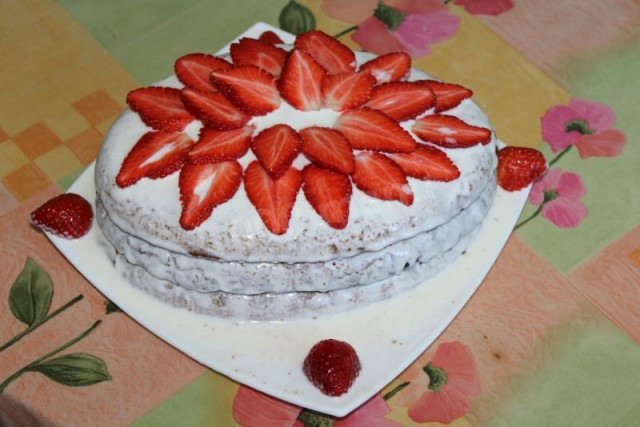 Strawberry cake