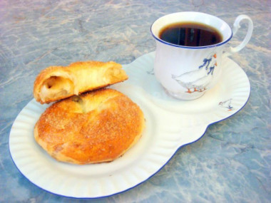 Brown sugar muffins on breakfast