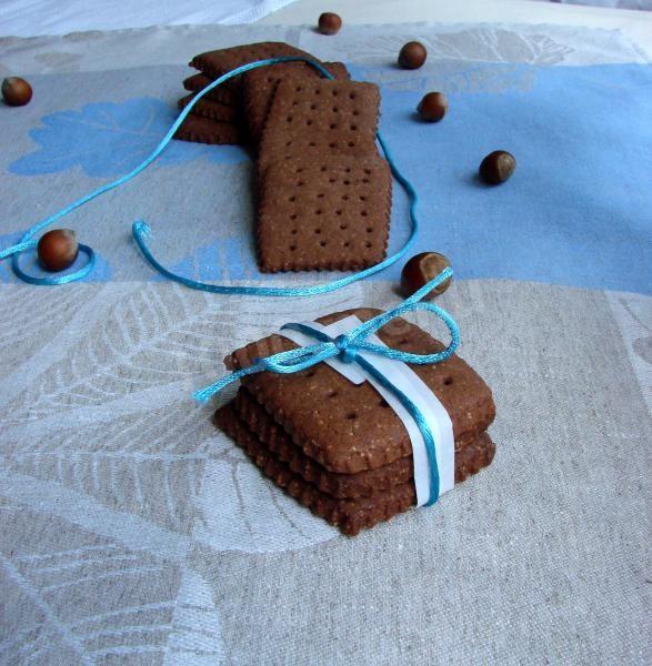 Chocolate-nut cookies