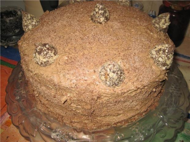 Delicious and simple cake with starch