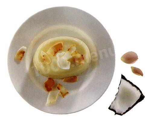 Coconut jelly pudding