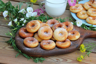 Cottage cheese donuts in multipecare