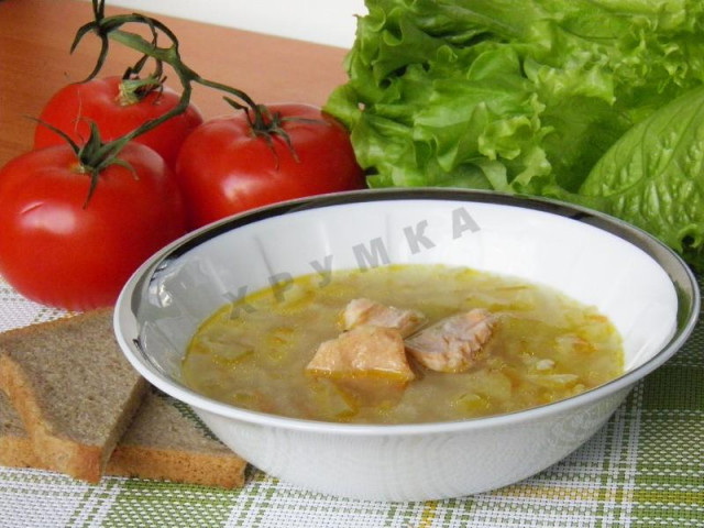 Fish soup in a slow cooker