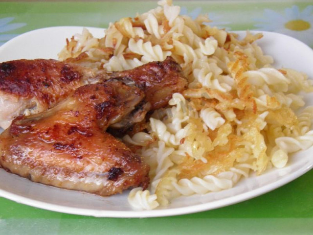 Fried chicken in a slow cooker