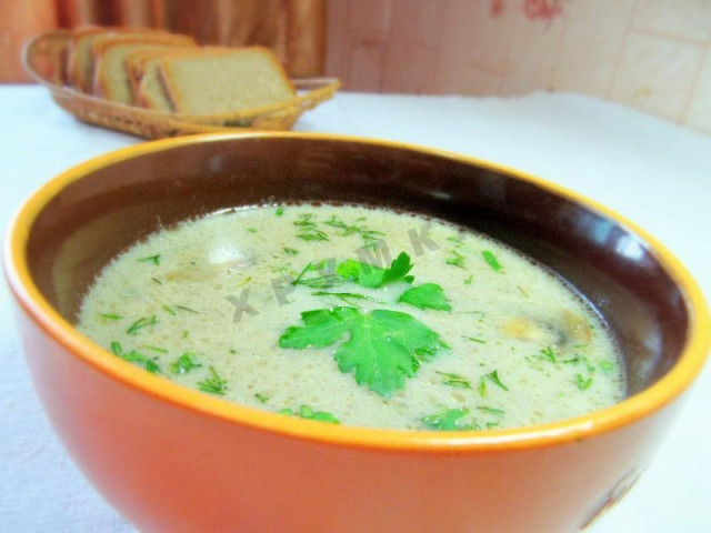 Cream soup in a slow cooker