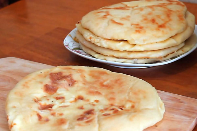 Khachapuri with cheese in a slow cooker