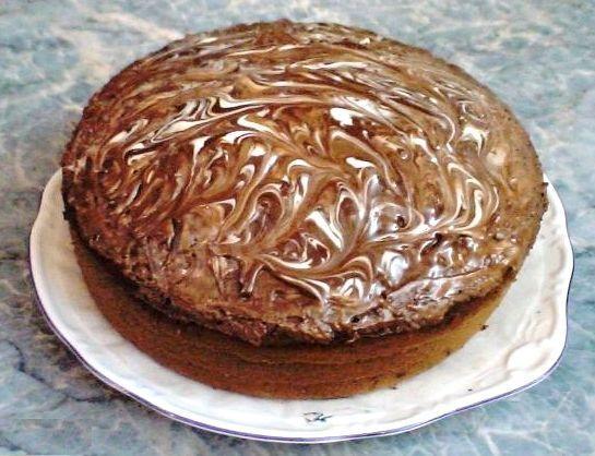 Honey cake with condensed milk in a slow cooker