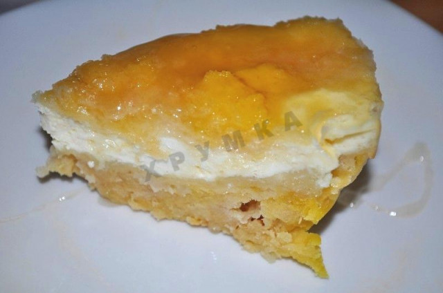 Cottage cheese and butter pie in a slow cooker