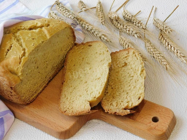 Bread without yeast on kefir in a bread maker