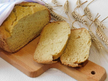 Bread without yeast on kefir in a bread maker