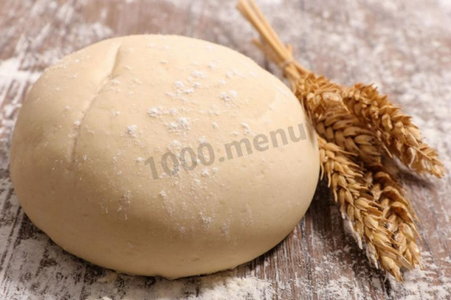Bread dough in a bread maker