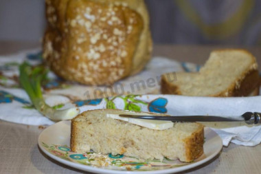 Oatmeal bread in a bread maker