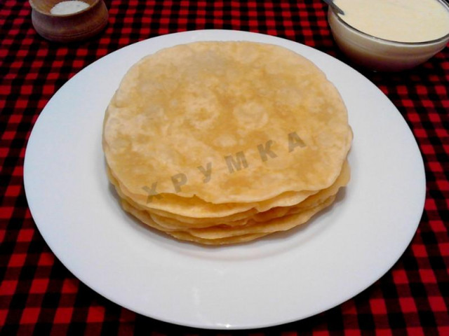 Kazakh shelpek - tortillas
