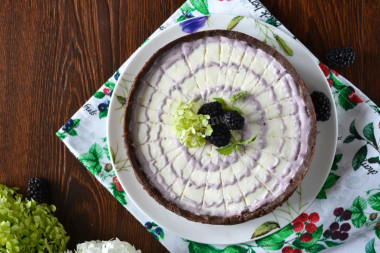 Cheesecake without baking with mascarpone