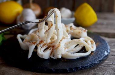 How to cook squid tasty and simple