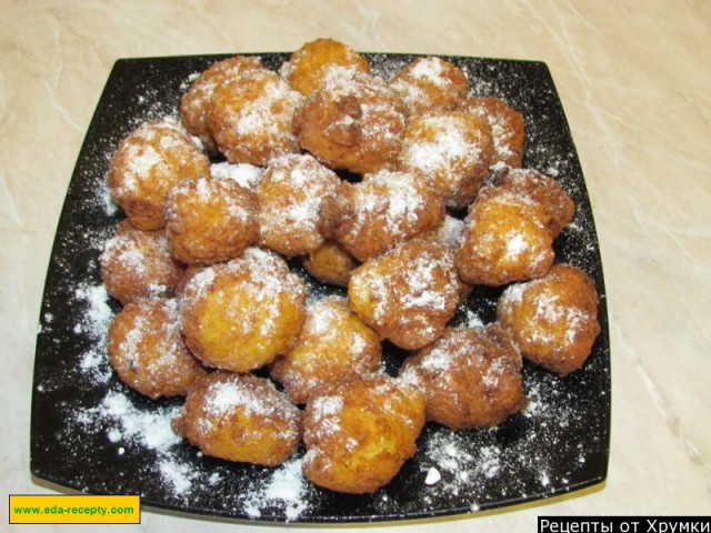 Cottage cheese doughnuts in 10 minutes