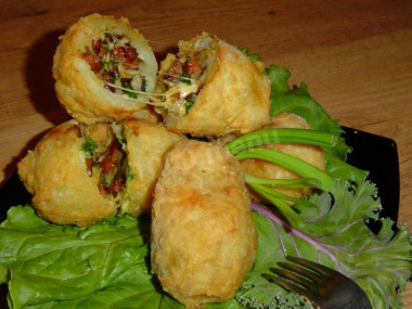 Potatoes with filling