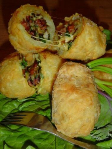 Potatoes with filling