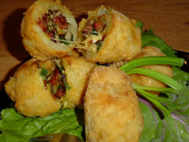 Potatoes with filling