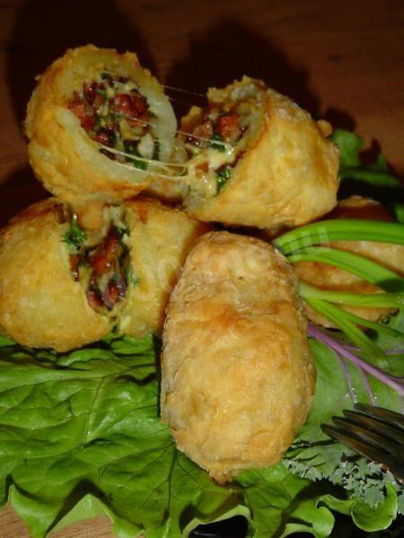 Potatoes with filling