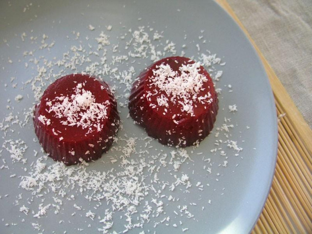Frozen currant jelly
