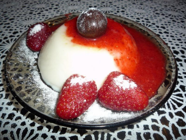 Dessert Panna cotta