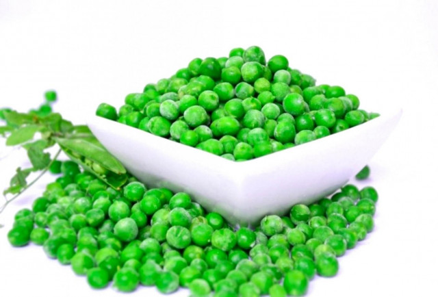 How to freeze green peas
