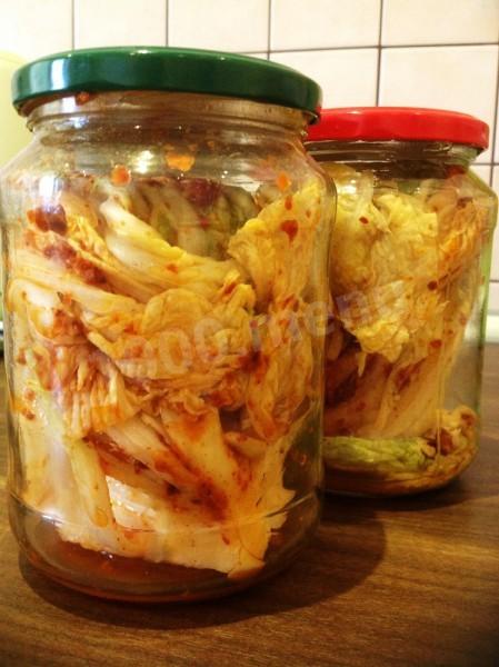 Beijing kimchi cabbage in Korean for winter