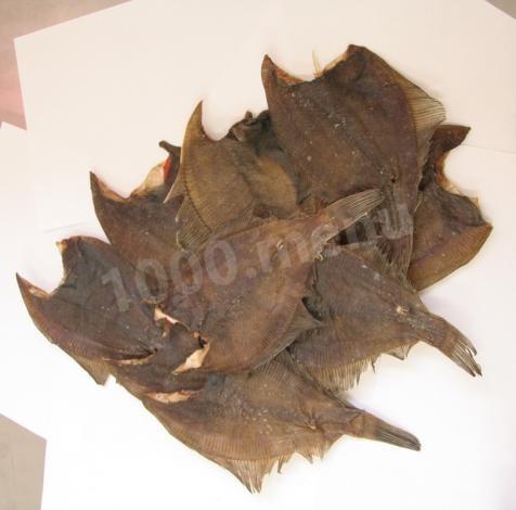 Dried flounder