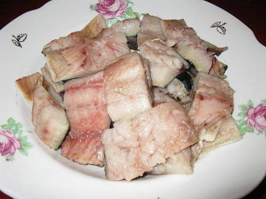Herring marinated in vinegar