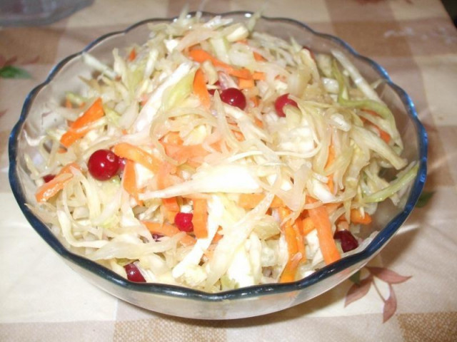 sauerkraut with cranberries