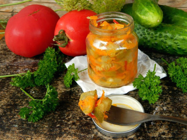 Donskoy salad for winter without sterilization