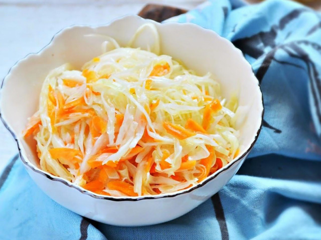 Five-minute cabbage