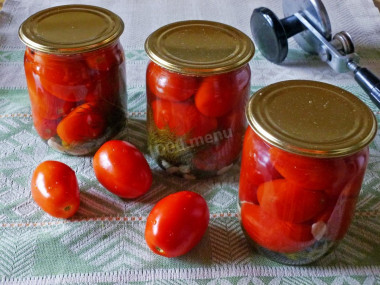 Tomatoes with aspirin for winter
