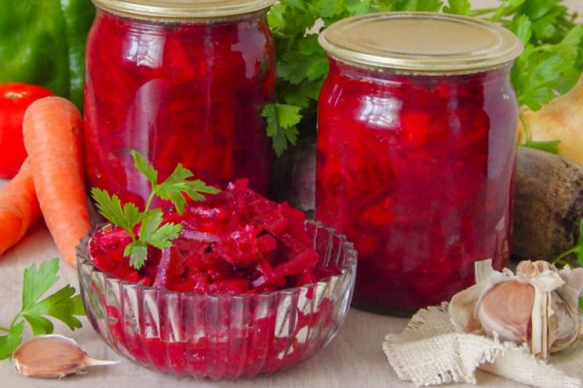 Borscht dressing without cabbage for winter