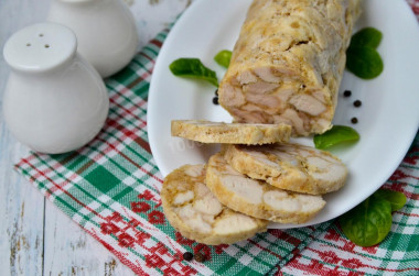 Chicken roll in a slow cooker